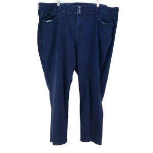 Boutique Jeggings Women's Size 28W 46x28 Dark Wash Stretch